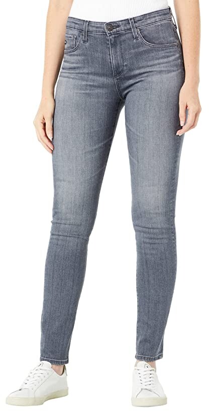 AG Jeans Prima Mid-Rise Cigarette in Metro - ShopStyle
