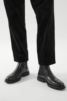 COS Leather Chelsea Boot - ShopStyle