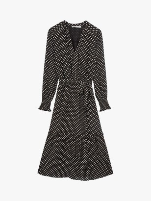 oasis glitter midi dress