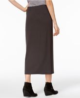 Thumbnail for your product : Eileen Fisher Stretch Jersey Pull-On Midi Skirt