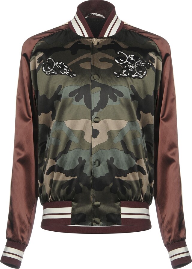 Valentino Camouflage Jacket | ShopStyle