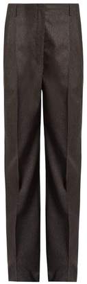 The Row Firth pleated-front stretch-wool trousers