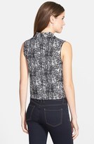 Thumbnail for your product : Vince Camuto Sleeveless Mock Neck Shell (Regular & Petite)