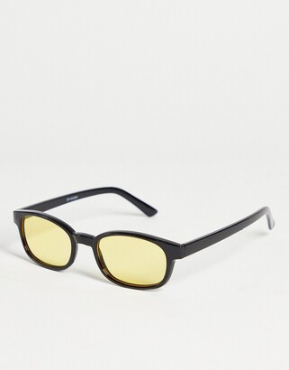 Madein. Madein 70s collection yellow tint lens sunglasses