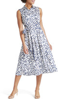 Thumbnail for your product : Nic+Zoe Lookout Sleeveless Midi Shirtdress