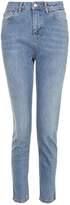 Thumbnail for your product : Topshop Womens Mid Blue Orson Slim Jeans - Blue