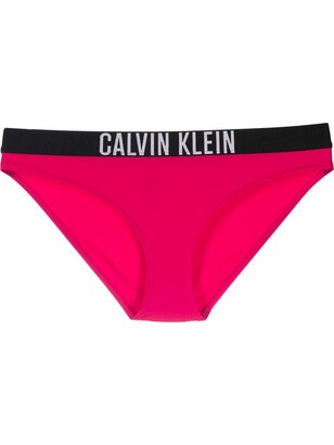 Calvin Klein Logo-Waist Bikini Briefs