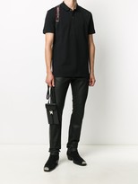 Thumbnail for your product : Alexander McQueen Logo Harness-Strap Polo Shirt