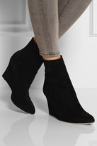 Thumbnail for your product : Jimmy Choo Mayor suede wedge ankle boots