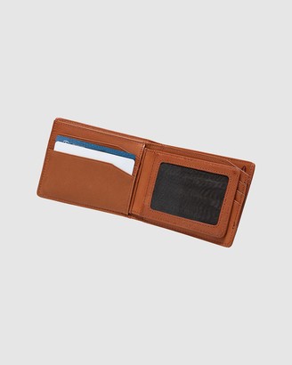 Nixon Men's Brown Bifold - Pass Leather Wallet