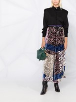 Thumbnail for your product : Forte Forte Mix-Print Maxi Skirt