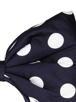 Thumbnail for your product : Oversized Polka Dot Cottn Bow Headband
