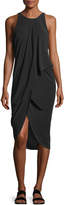 Thumbnail for your product : Urban Zen Sleeveless Draped Silk Dress