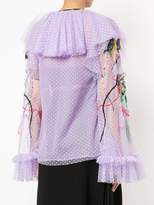Thumbnail for your product : Romance Was Born Unicorn beaded blouse