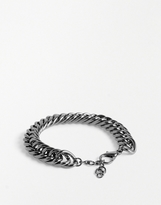 Thumbnail for your product : ASOS Designsix Chain Bracelet Exclusive To