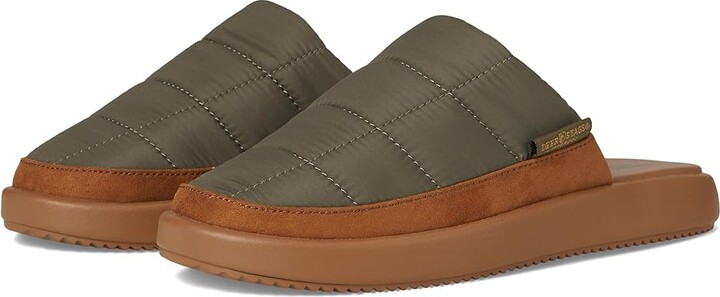 Deer Stags Oslo Men's Slippers Olive/Chestnut : 11 M