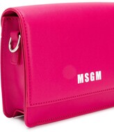 Thumbnail for your product : Msgm Kids Logo-Print Should Bag