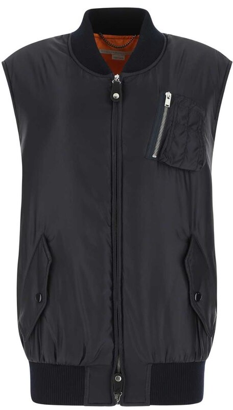 Navy Sleeveless Jacket | Shop the world's largest collection of 
