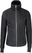 Thumbnail for your product : Rick Owens Men Shearling High Neck Jacket