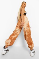 Thumbnail for your product : boohoo Tie Dye Cord Pocket Joggers