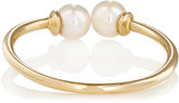 Thumbnail for your product : Loren Stewart Women's White Pearl & Yellow Gold Open-Band Ring