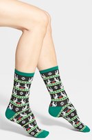 Thumbnail for your product : Hot Sox 'Cats & Presents' Crew Socks (3 for $15)