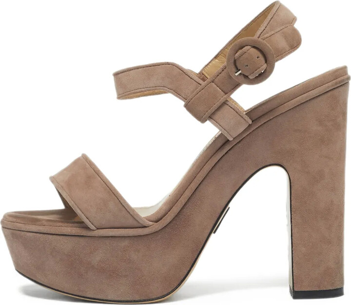 Paul Andrew Platform Ankle-Strap Sandals