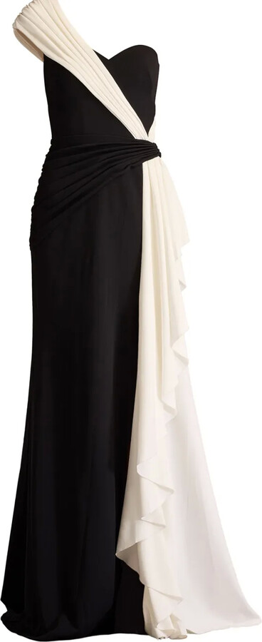 Tadashi Shoji Sequin-Embellished Tulle Gown ShopStyle Evening