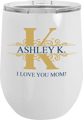 Sofia's Findings 12 oz. Stainless Steel Stemless Wine Cup