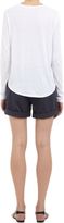 Thumbnail for your product : Vince Women's Long-Sleeve Little Boy Tee-White
