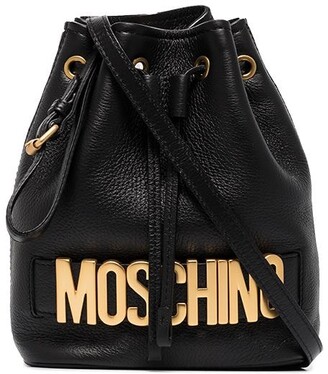 Love Moschino Wo Black Mini Bucket Bag Womens Bags Bucket bags and bucket purses 