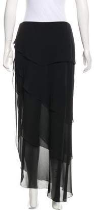 Chanel Silk Maxi Skirt