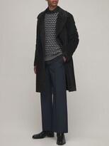 Thumbnail for your product : Giorgio Armani Virgin Wool Jacquard Knit Sweater