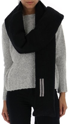 Rick Owens Long Knitted Scarf