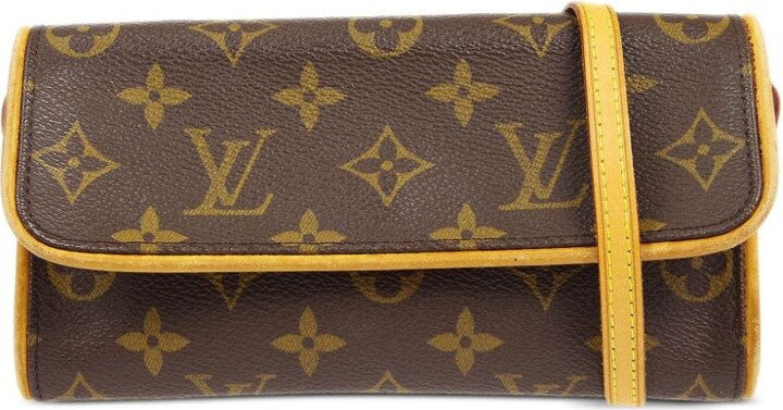 Louis Vuitton 2000 Pre-owned Drouot Crossbody Bag - Brown