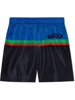 Thumbnail for your product : Gucci Children GG-logo print swim shorts