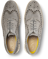Thumbnail for your product : Cole Haan ZeroGrand Wing Suede Oxford Shoes