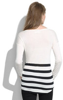 Thumbnail for your product : Madewell Striped Dolman Tee
