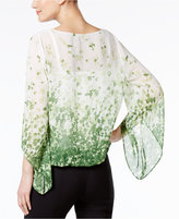 Thumbnail for your product : Alfani Angel-Sleeve Blouson Top, Created for Macy's
