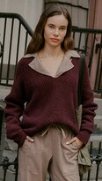 Thumbnail for your product : Rag & Bone Donegal Recycled Wool V-Neck Sweater
