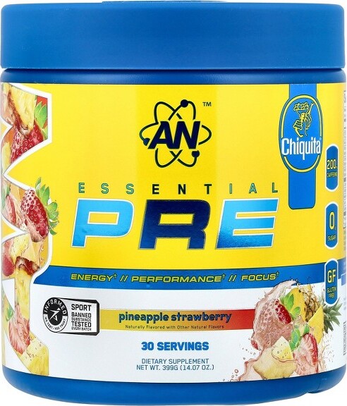 AN PERFORMANCE ANSuppsEssentialPre,Chiquita®,PineappleStrawberry,14.07(399g)