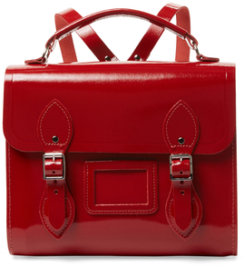 The Cambridge Satchel Company Barrel Small Leather Backpack