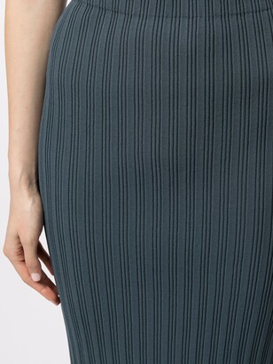 Proenza Schouler White Label Ribbed-Knit Pencil Skirt