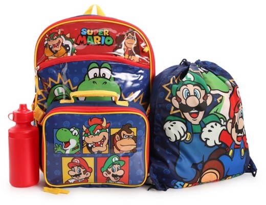 super mario backpack kohls
