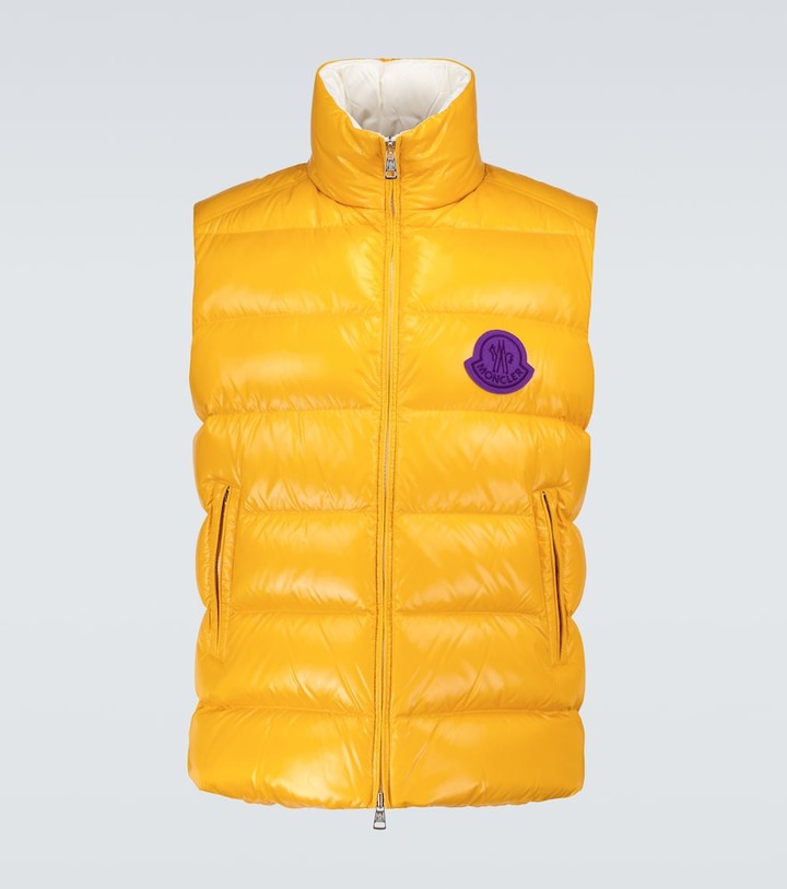 yellow moncler jacket mens