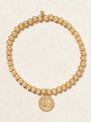 Sydney Evan Virgo 14-karat Gold Diamond Bracelet - one size