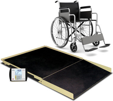 Detecto Digital Geriatric Stationary Wheelchair Scale