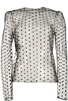 Thumbnail for your product : Philosophy di Lorenzo Serafini Embroidered Mesh Top