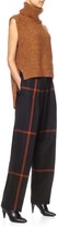 Thumbnail for your product : 3.1 Phillip Lim Black Windowpane Wide Leg Trousers