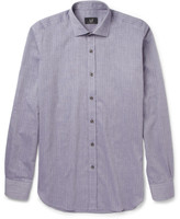 Thumbnail for your product : Dunhill Slim-Fit Cotton and Cashmere-Blend Shirt